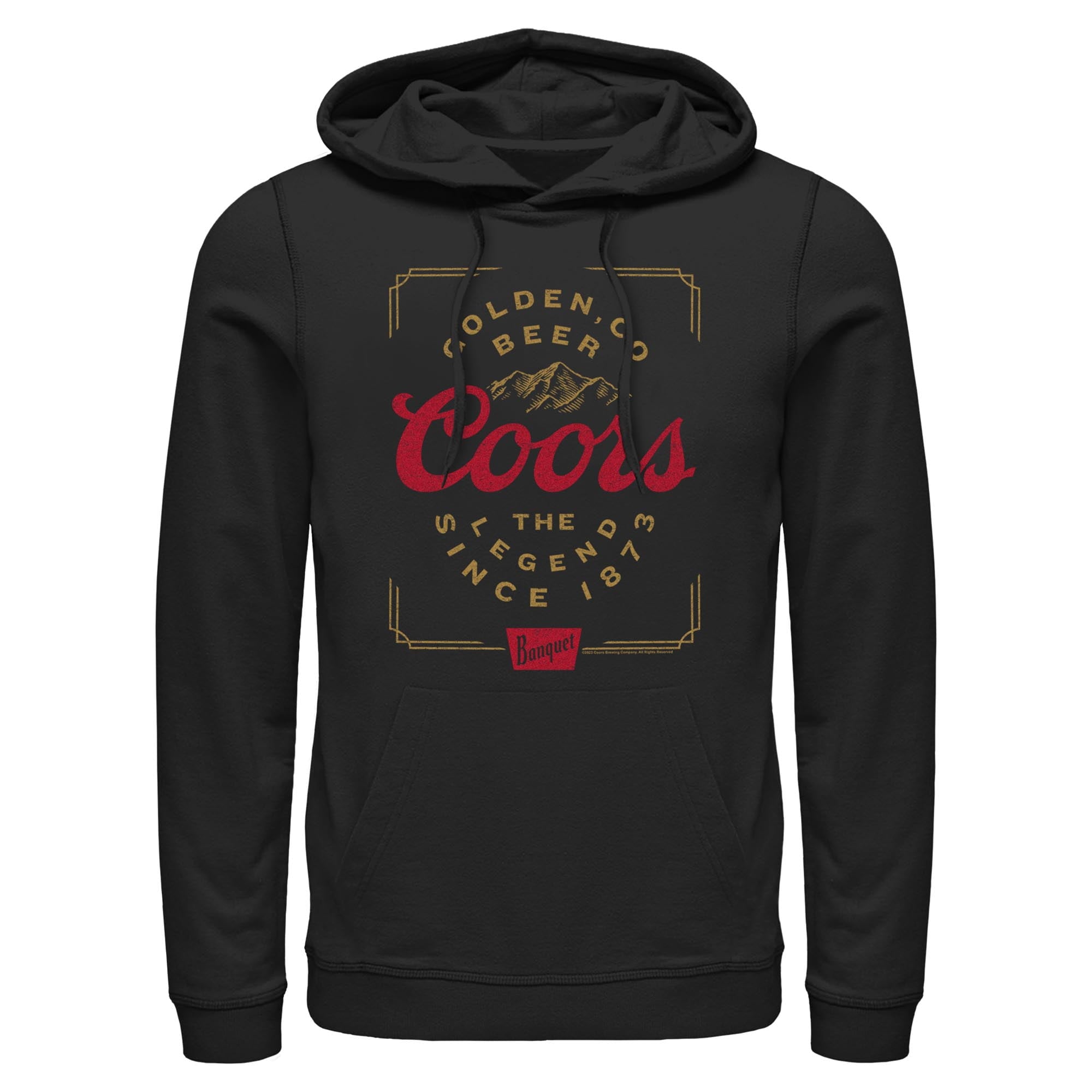 Mens Coors Brewing Company Coors The Legend Lightweight Hoodie